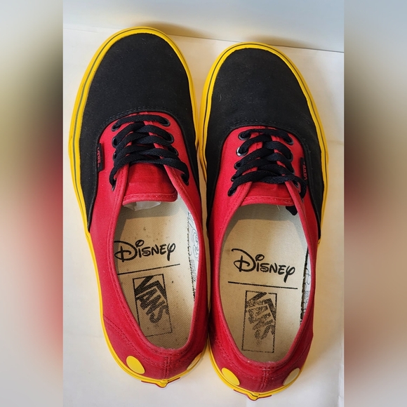Vans X Disney 90th Anniversary Mickey Mouse (Men's 9) - Picture 3 of 9